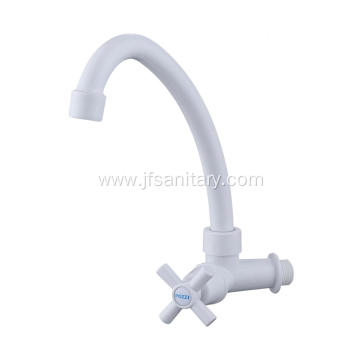 White Kitchen Sink Faucets